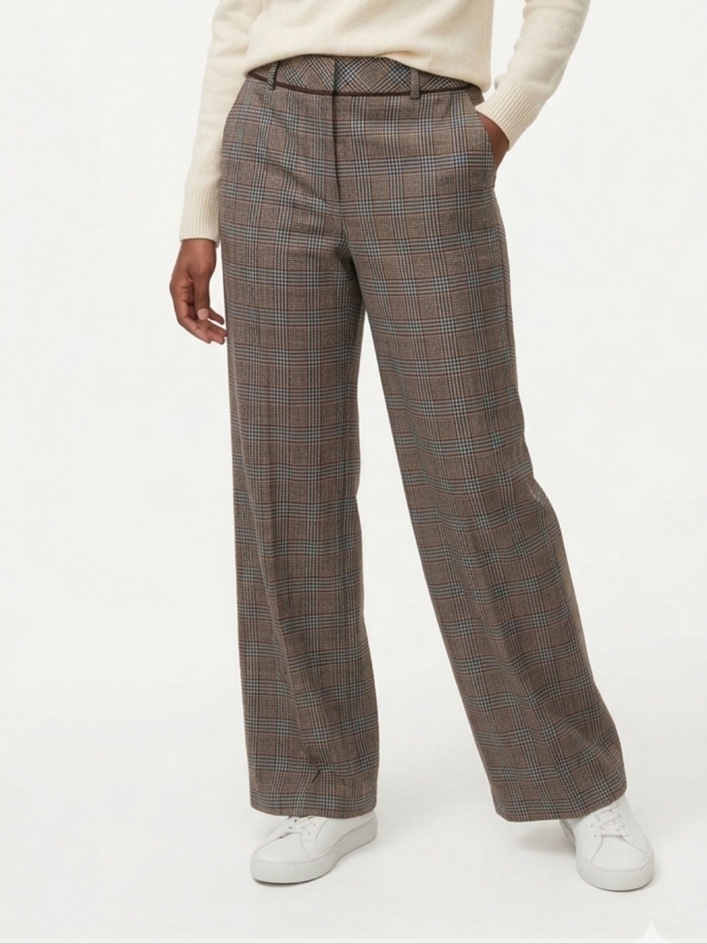 Mexx suit office work pants glen check plaid size 12 @M2